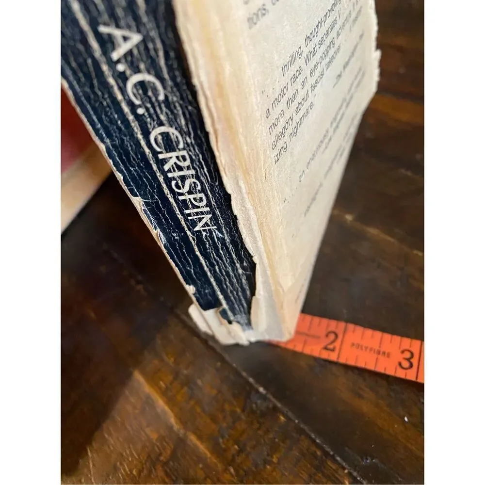 V by A C Crispin Paperback Book Novel 1984 Fiction Literature